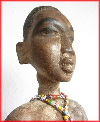 Ewe Ahnenfigur, männlich, Ghana, 100 Jahre. Luxury-Park