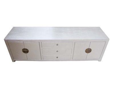 China TV Sideboard / Lowboard in Shabby Chic Silber. Luxury Park