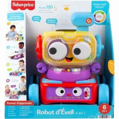 Fisher Price - Jo the Robot 4-in-1 Bahn mit Hellingen (Französische Version)