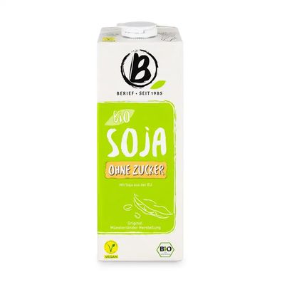 Bio Sojadrink ohne Zucker