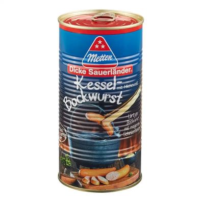 Dicke Sauerländer Kessel Bockwurst Urtyp 3x80g