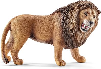 schleich 14726 Löwe, brüllend, für Kinder ab 3+ Jahren, WILD LIFE - Spielfigur