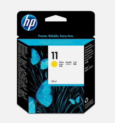 HP 11 Gelb Original Tintenpatrone (28 ml)