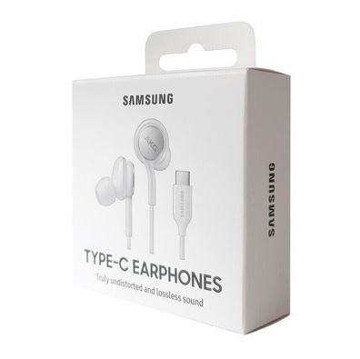 Samsung Stereo In-Ear Headset EO-IC100BWEGEU Kopfhörer Typ C Anschluss weiß OVP