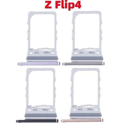 Original Samsung Galaxy Z Flip4 SM-F721B SIM Karten Halter Fach Träger Slot Tray