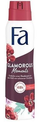 Fa Glamorous Moments Deodorant Spray, 150ml - Luxuriöser Duft