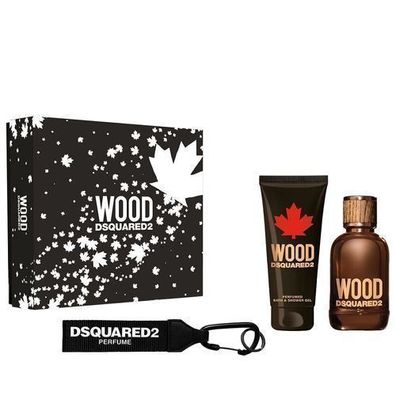 Dsquared2 Wood Pour Homme Geschenkset