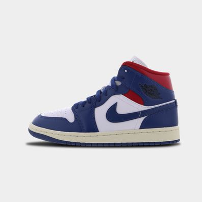 Nike Air Jordan 1 Mid French Blue Red Herren Sneaker NEU 44 | 44,5