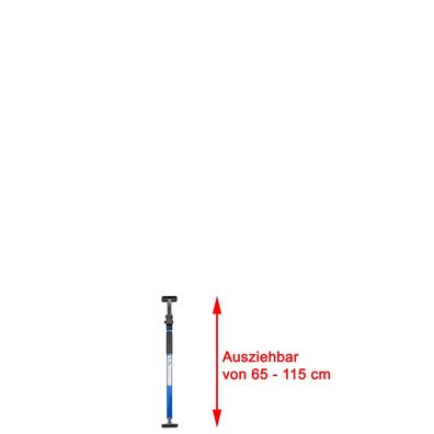 Schnellspannstange verschiedene Größen (blau) - aus Stahl