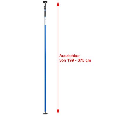 Montagestütze, Teleskopstange AB-360 (blau)