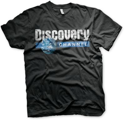 Discovery Channel Cracked Globe Logo T-Shirt DC-1-DC002-DTG