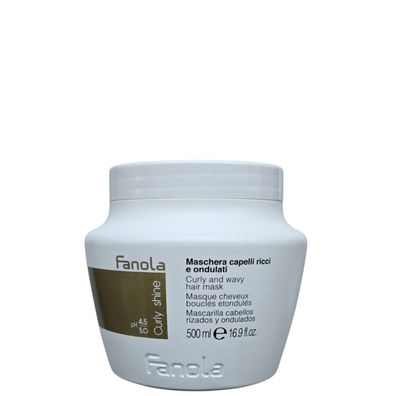 Fanola/Curly Shine Maske "lockig&gewelltes Haar" 500ml/Haarpflege