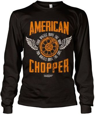 American Chopper Two Wheels Long Sleeve Tee DC-19-AC003-H84-7