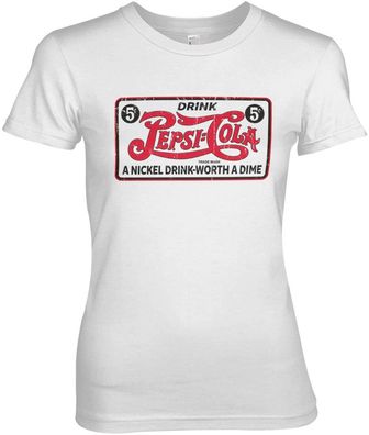 Pepsi Damen Vintage Sign Girly Tee IMG-5-PEPS006-H97-10