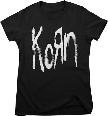 Korn Damen Glitch Logo Girly Tee PS-5-KORN001-H93-15