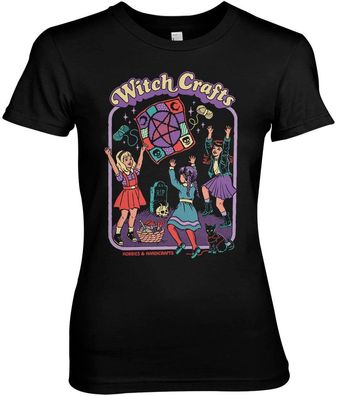 Steven Rhodes Damen Witch Crafts Girly Tee DTR-5-SR313-DTF912