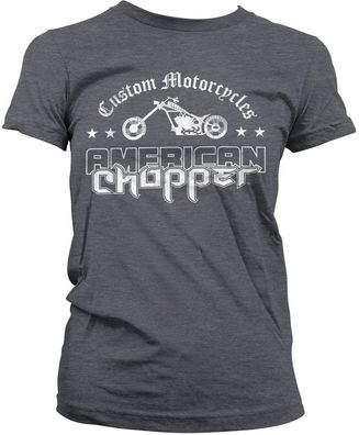 American Chopper Damen Washed Logo Girly Tee DC-5-AC001-H82-8