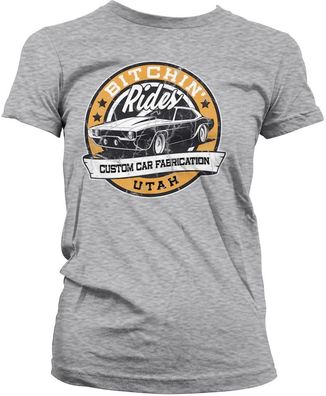 Bitchin' Rides Damen Utah Girly Tee DC-5-BR004-H82-12