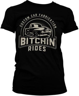 Bitchin' Rides Damen Sunset Pick Up Girly Tee DC-5-BR005-H83-6