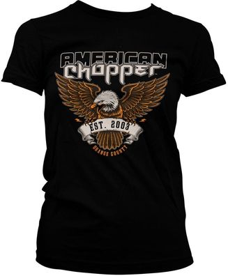 American Chopper Damen Orange County Girly Tee DC-5-AC002-H81-14