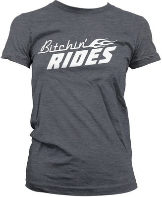 Bitchin' Rides Damen Logo Girly Tee DC-5-BR001-H83-5