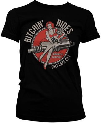 Bitchin' Rides Damen Salt Lake City Girly Tee DC-5-BR002-H81-10