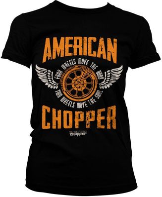 American Chopper Damen Two Wheels Girly Tee DC-5-AC003-H84-7