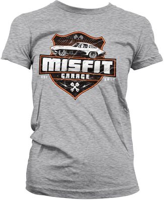 Misfit Garage Damen Vette Girly Tee DC-5-MG010-H83-7