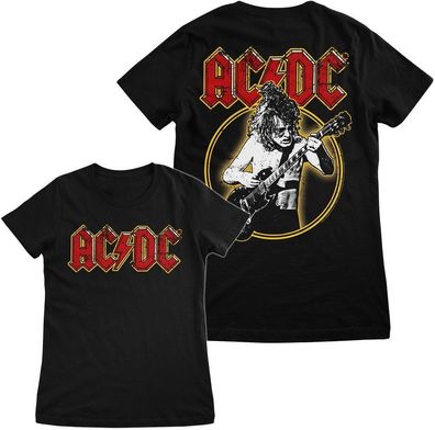 AC/DC Damen Angus Young Girly Tee PS-5-ACDC009-H95-7