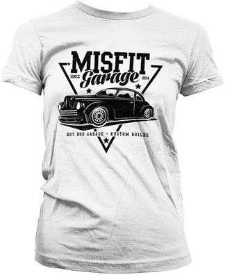 Misfit Garage Damen Since 2014 Girly Tee DC-5-MG007-H81-13