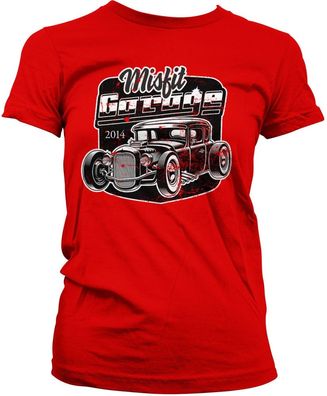 Misfit Garage Damen Rod Girly Tee DC-5-MG008-H82-11