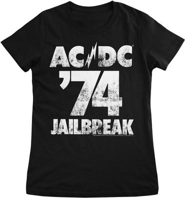 AC/DC Damen 74 Jailbreak Girly Tee PS-5-ACDC006-H70-7