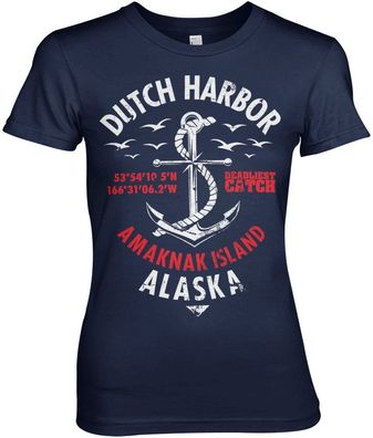 Deadliest Catch Damen Dutch Harbor Girly Tee DC-5-DCTH001-H88-5