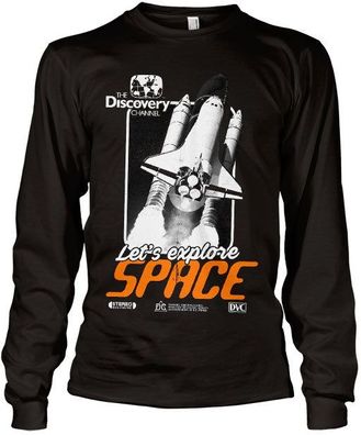 Discovery Channel Space Cover Long Sleeve Tee DC-19-DC004-H83-15