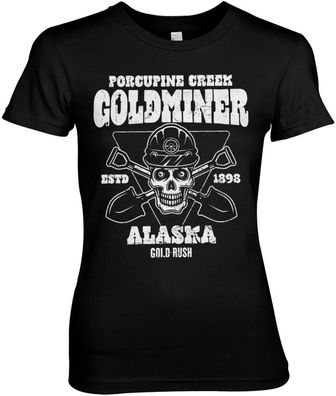 Gold Rush Damen Porcupine Creek Goldminer Girly Tee DC-5-GR002-H86-11