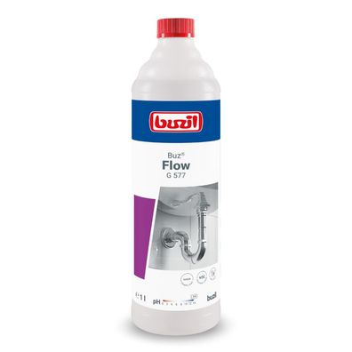 12x Buz® Flow Flüssiger Rohrreiniger | Flasche (1 l)