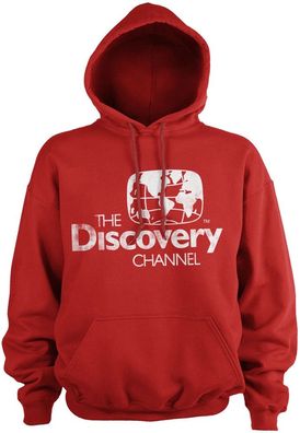 Discovery Channel Distressed Logo Hoodie DC-3-DC001-H81-13