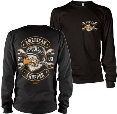 American Chopper Cigar Eagle Long Sleeve Tee DC-19-AC004-H85-5