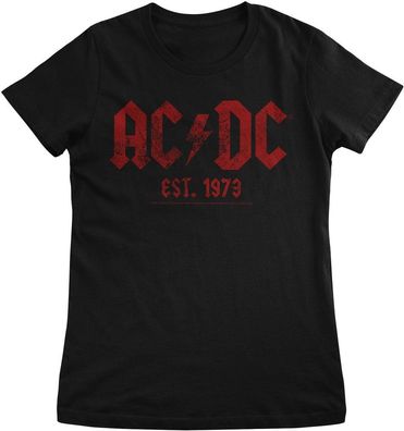 AC/DC Damen Vintage 1979 Girly Tee PS-5-ACDC003-H55-1