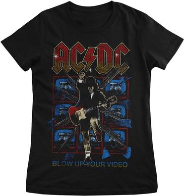 AC/DC Damen Blow Up Your Video Girly Tee PS-5-ACDC011-H68-6