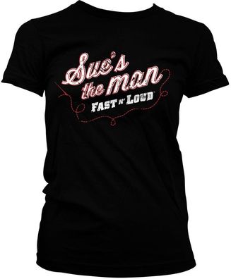 Fast N' Loud Damen Sues The Man Girly Tee DC-5-FL006-H82-6