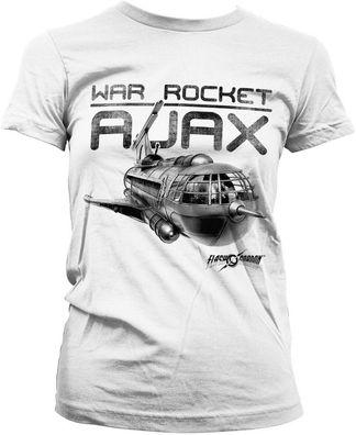 Flash Gordon Damen War Rocket Ajax Girly Tee KF-5-FG003-H64-16