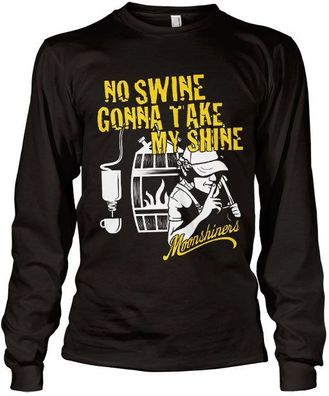 Moonshiners No Swine Gonna Take My Shine Long Sleeve Tee DC-19-MS005-H81-11