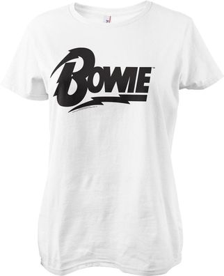 David Bowie Damen Logo Girly Tee PS-5-DBO009-H52-5