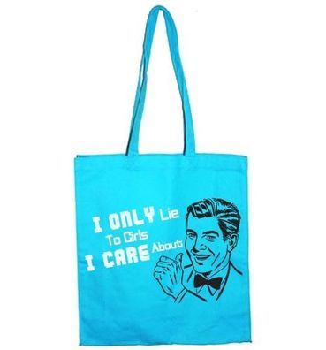 Tokigt I Only Lie To Girls Tote Bag SH-4-14035-LFH3-4