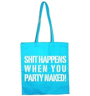 Hybris Shit Happens When You Party Naked Tote Bag SH-4-10920-H3-1