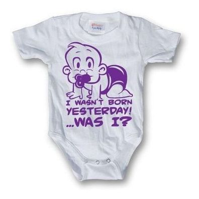 Tokigt Kinder I Wasn T Born Yesterday Body SH-13-BT019-Poly