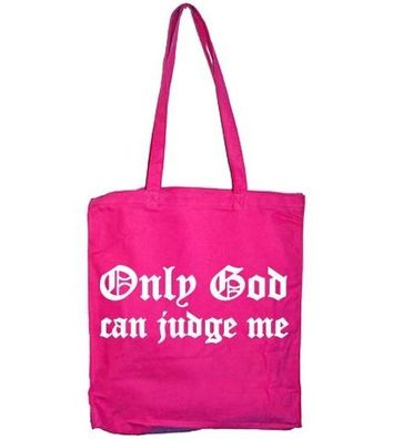 Hybris Only God Can Judge Me Tote Bag SH-4-10378-H6-5