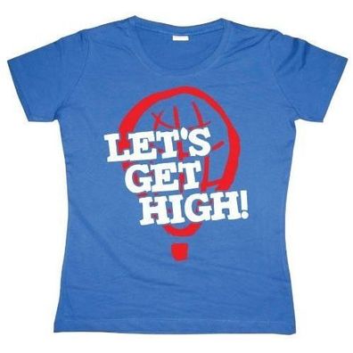 Tokigt Damen Let's Get High Girly T-Shirt SH-5-14010-LFH4-4