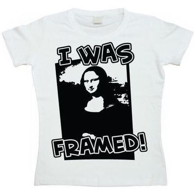 Tokigt Damen I Was Framed Girly T-Shirt SH-5-11041-Poly